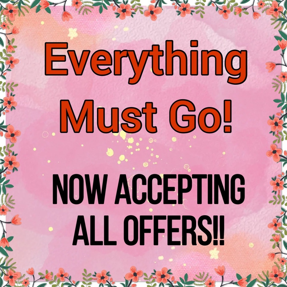 Now Accepting All Offers!